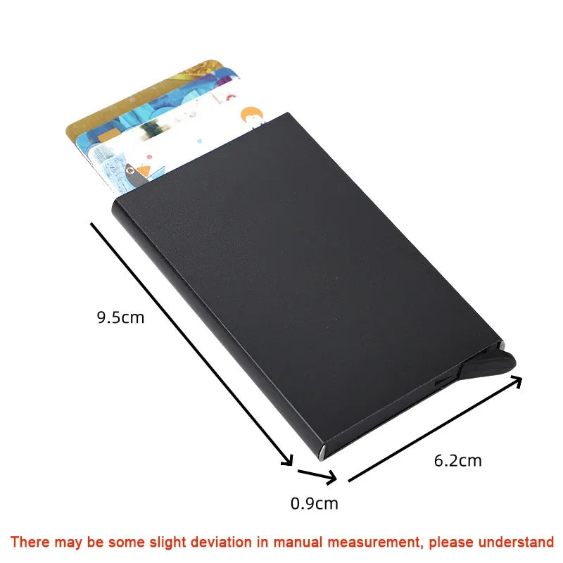 The Stealth Wallet – Pop-Up Metallic Card Holder