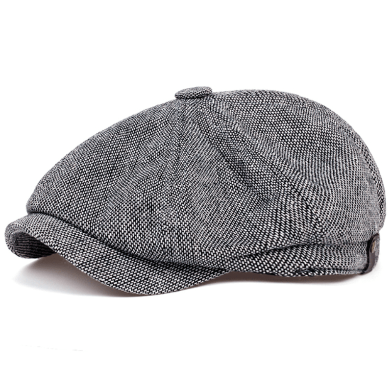 Knitted Urban Beret – Herringbone Edition