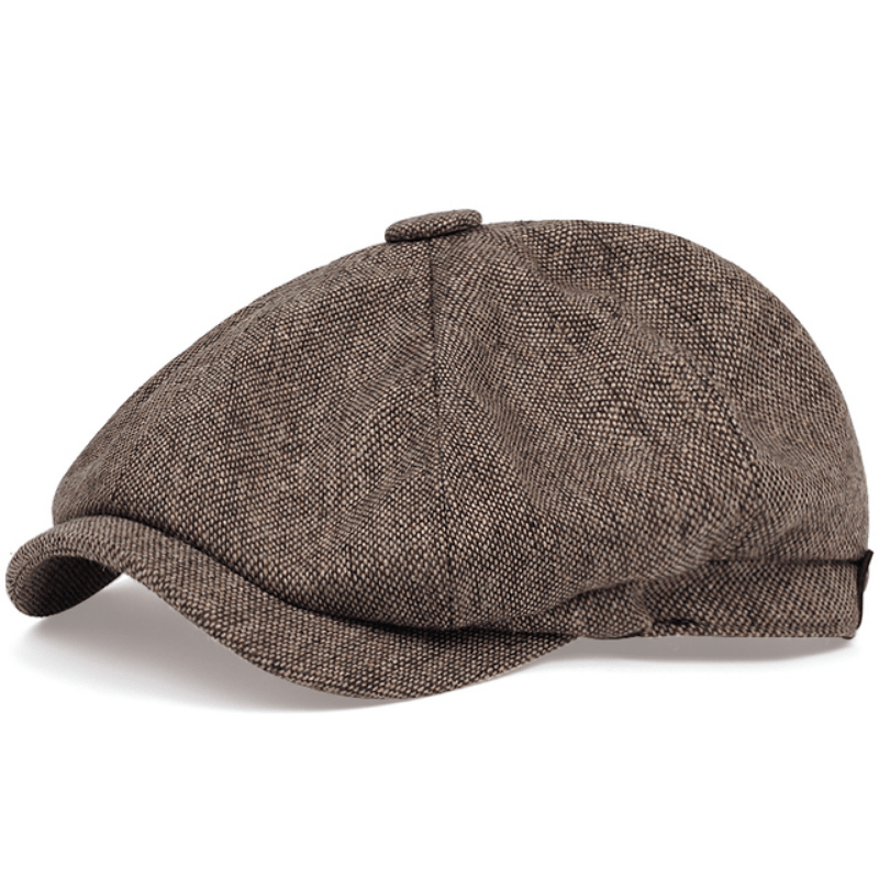 Knitted Urban Beret – Herringbone Edition