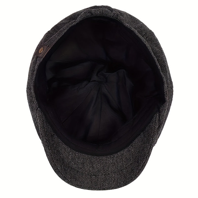 Knitted Urban Beret – Herringbone Edition