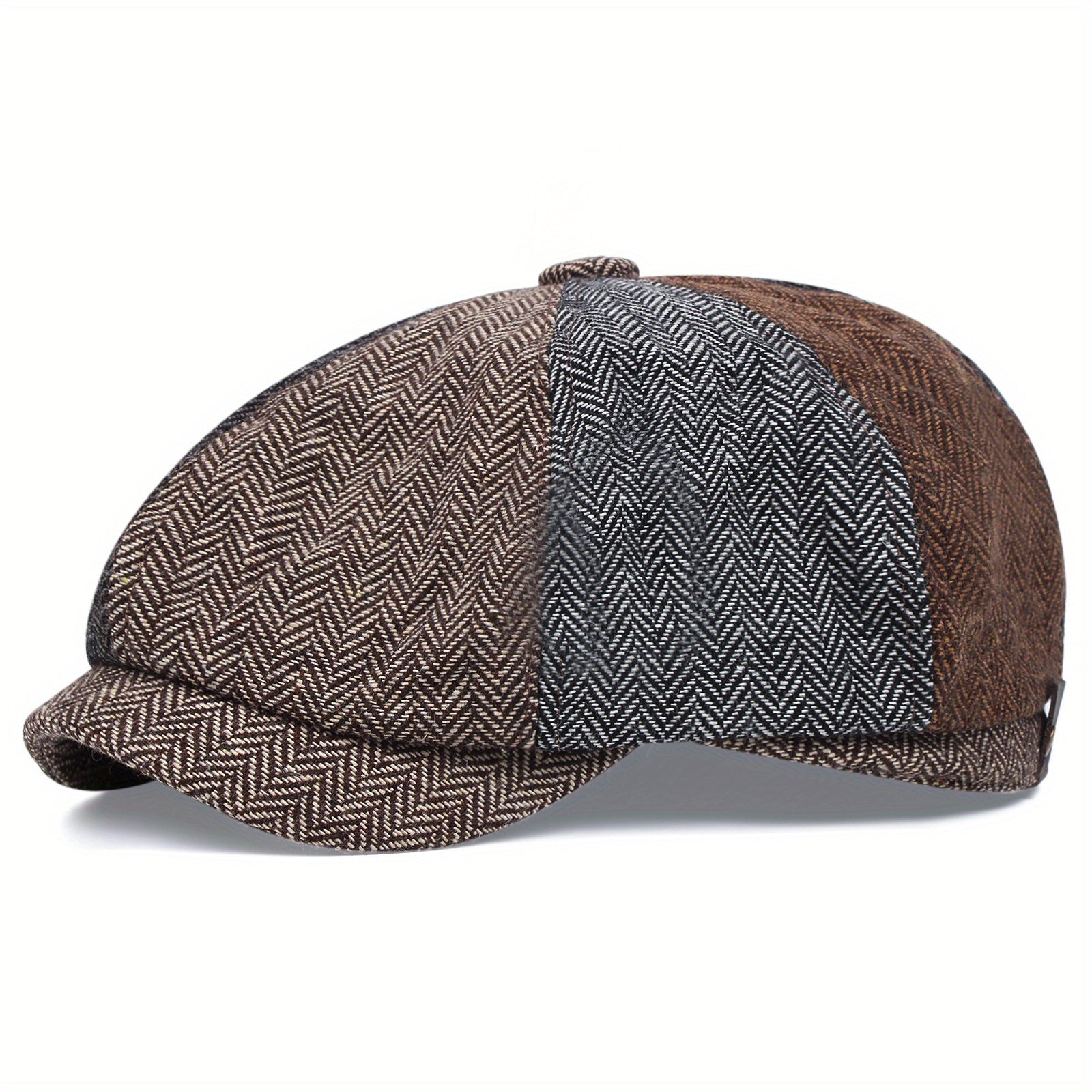Knitted Urban Beret – Herringbone Edition